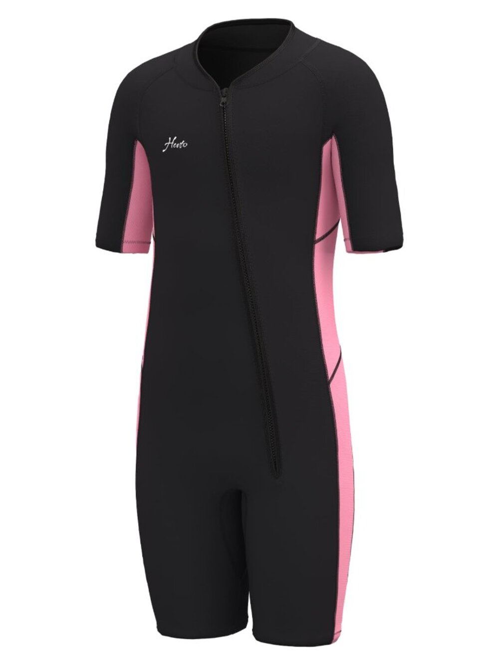 Hevto Kids Wetsuit Shorty 2mm Neoprene Thermal Wet Suit Front Zip